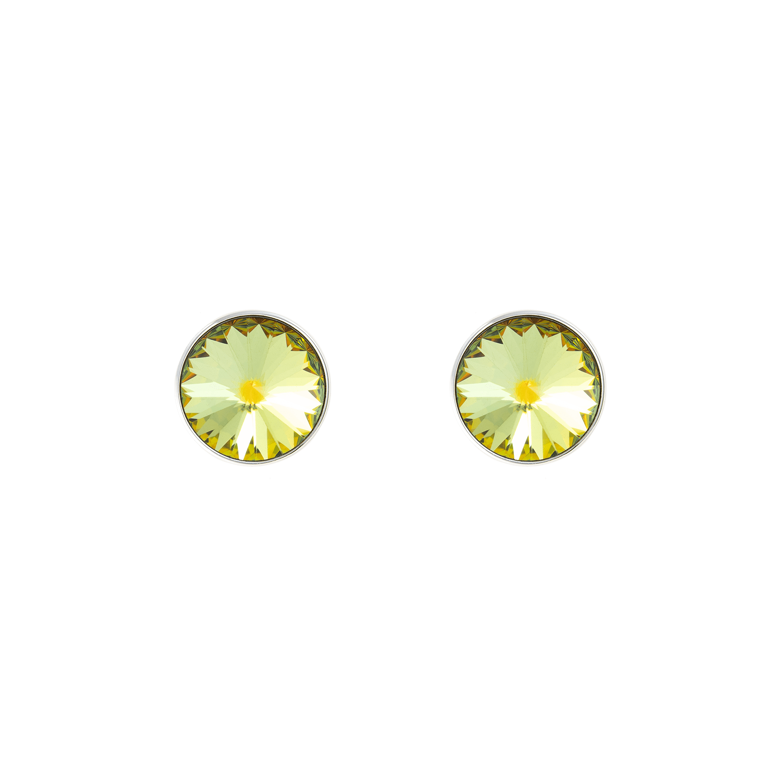 Alsace Cufflinks - Louis Faglin Paris Silver Yellow