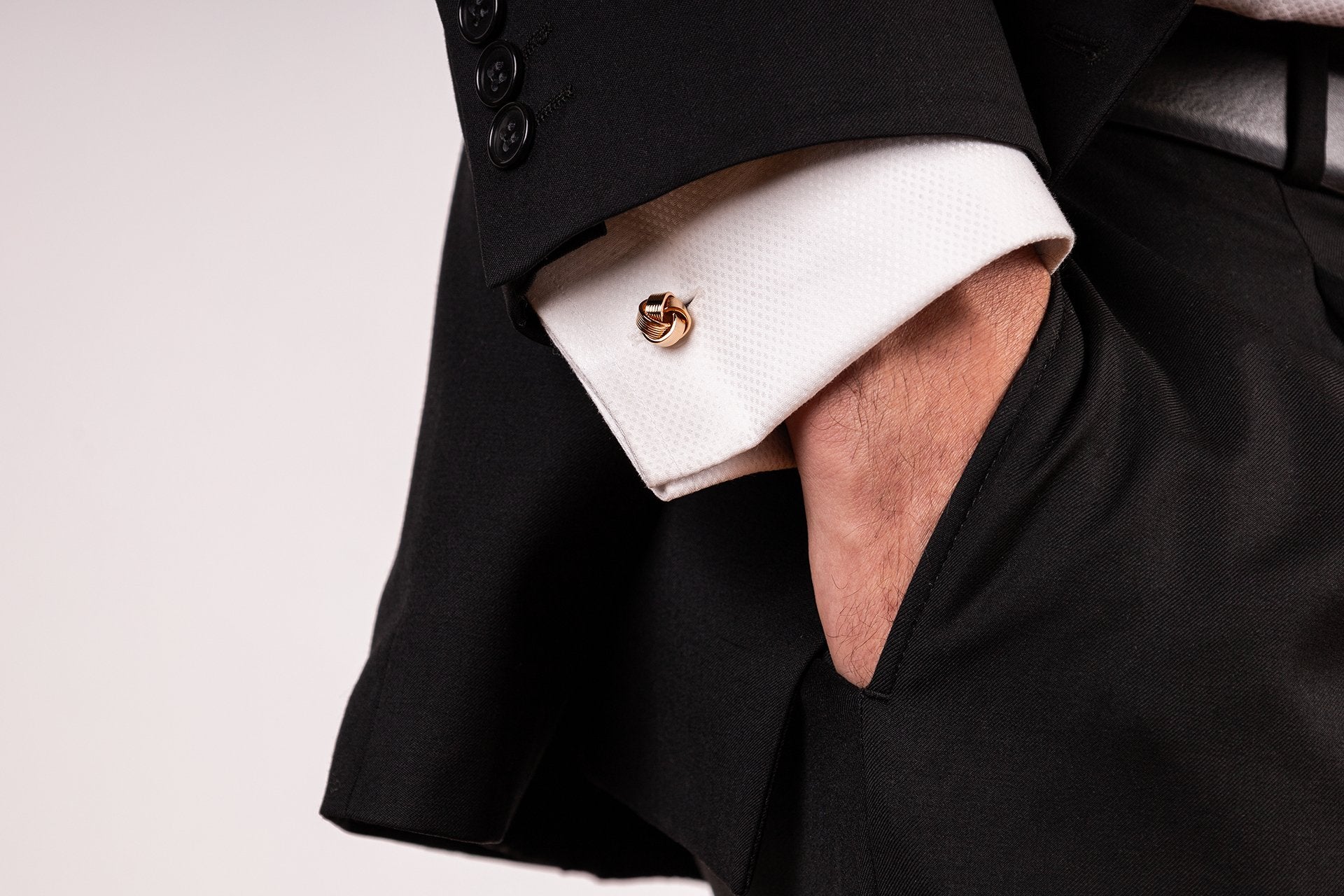 Amora Cufflinks - Louis Faglin Paris Rose gold None