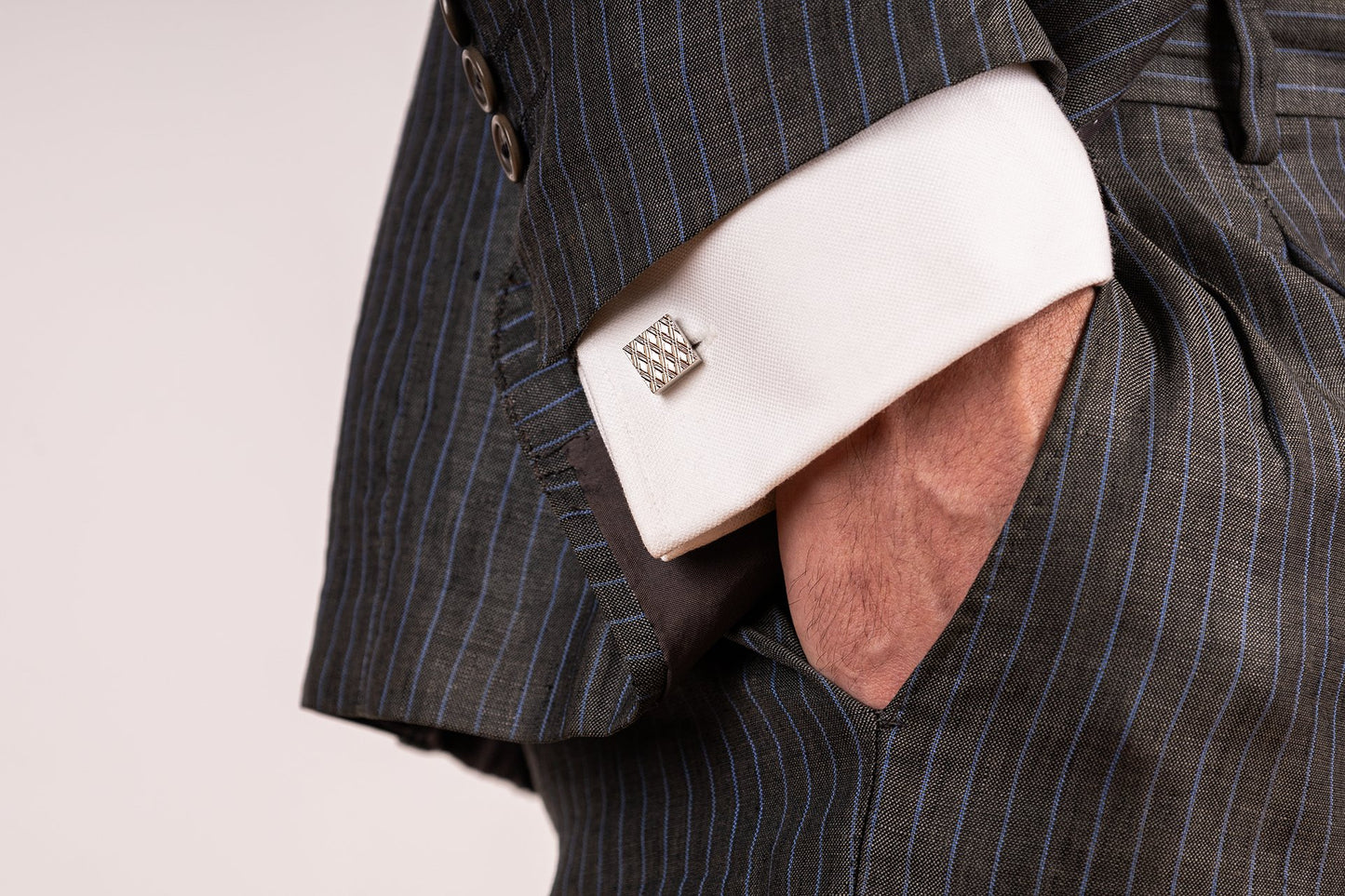 Brigade Cufflinks - Louis Faglin Paris Silver