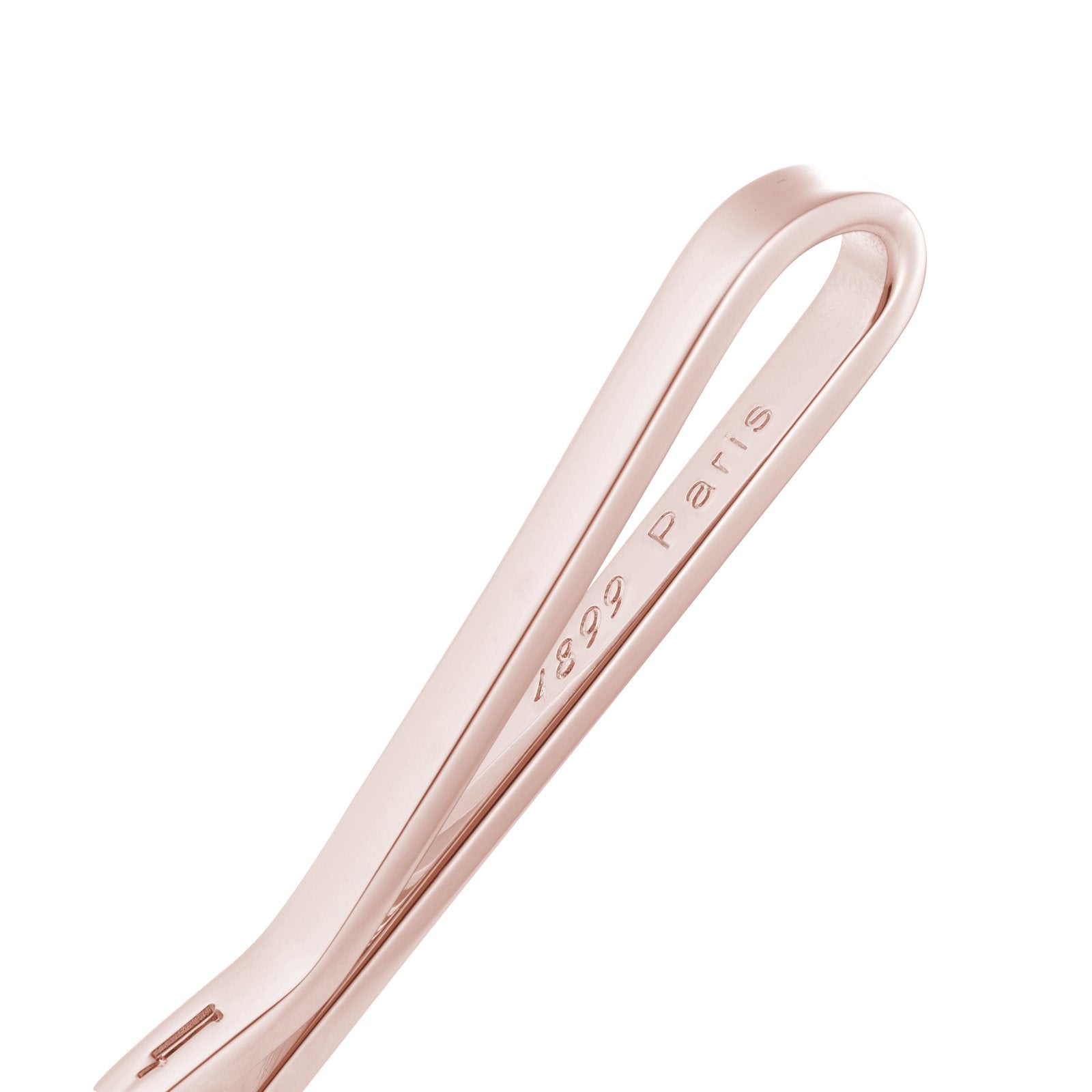 Cavalier Tie Bar - Louis Faglin Paris Rose gold Short