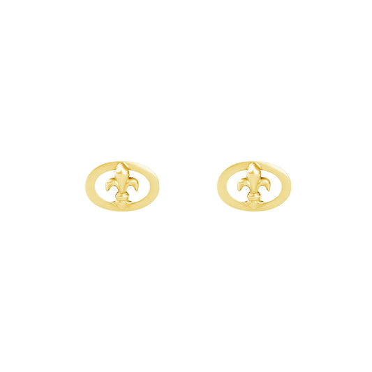 Chevalier Cufflinks - Louis Faglin Paris Gold