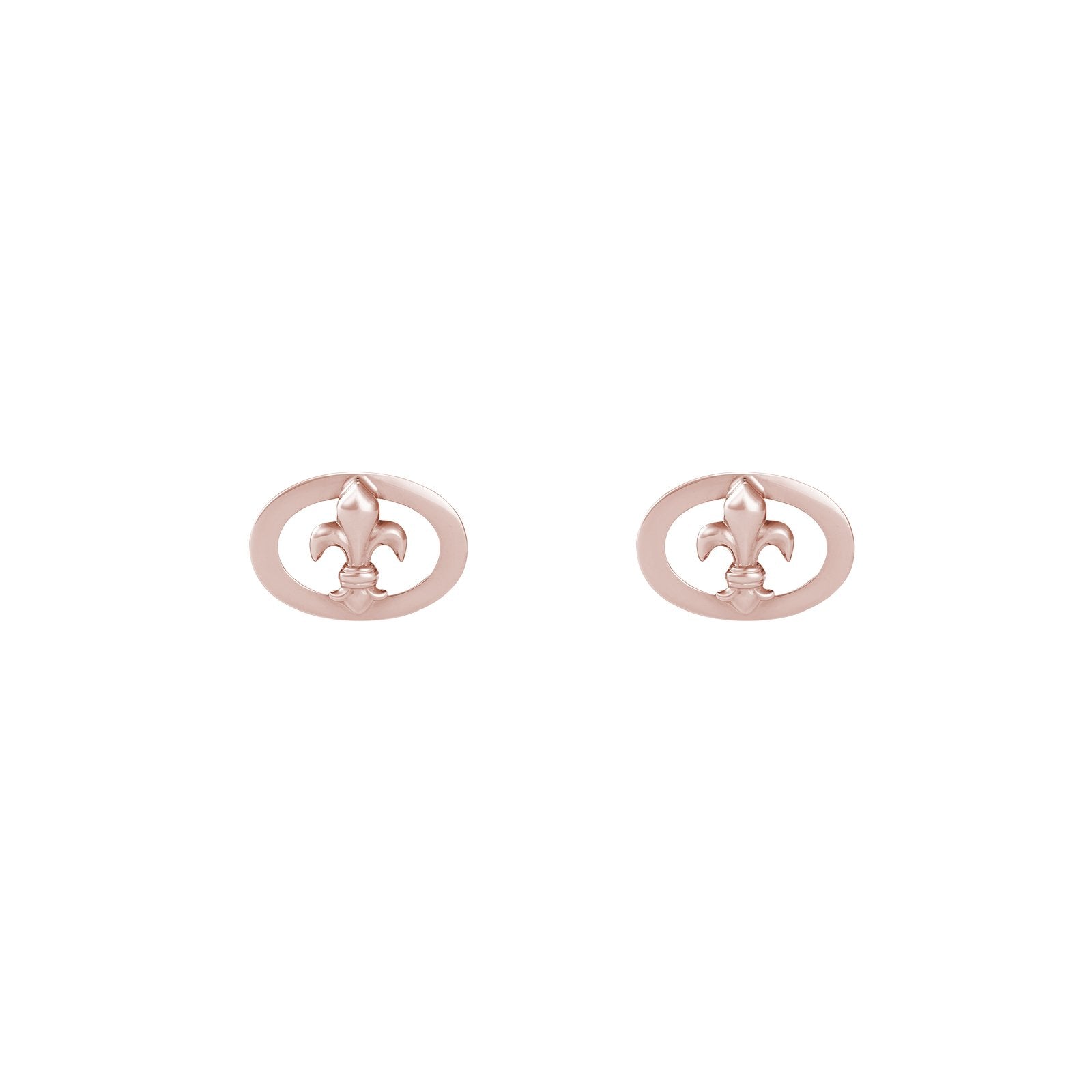 Chevalier Cufflinks - Louis Faglin Paris Rose gold