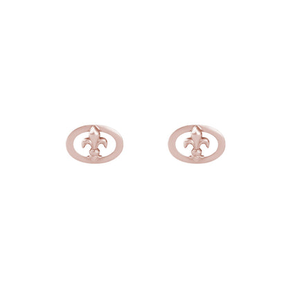 Chevalier Cufflinks - Louis Faglin Paris Rose gold