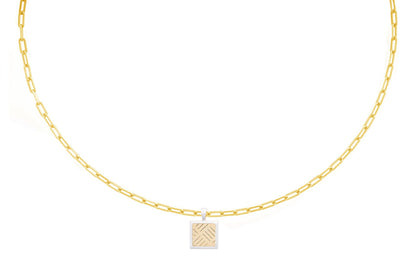 Chevron Pendant - Louis Faglin Paris Gold