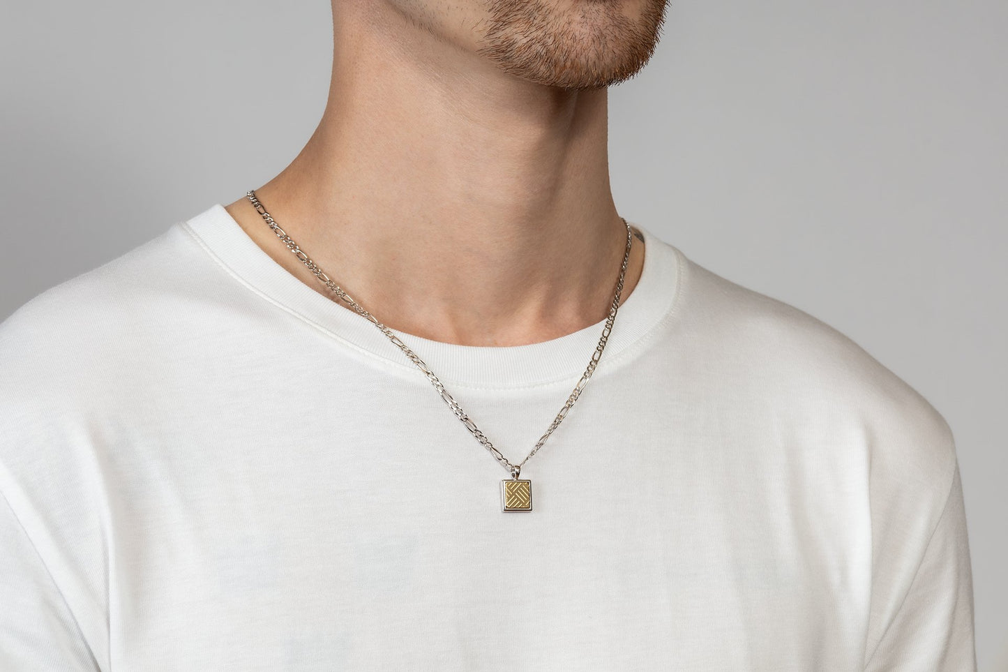 Chevron Pendant - Louis Faglin Paris Gold