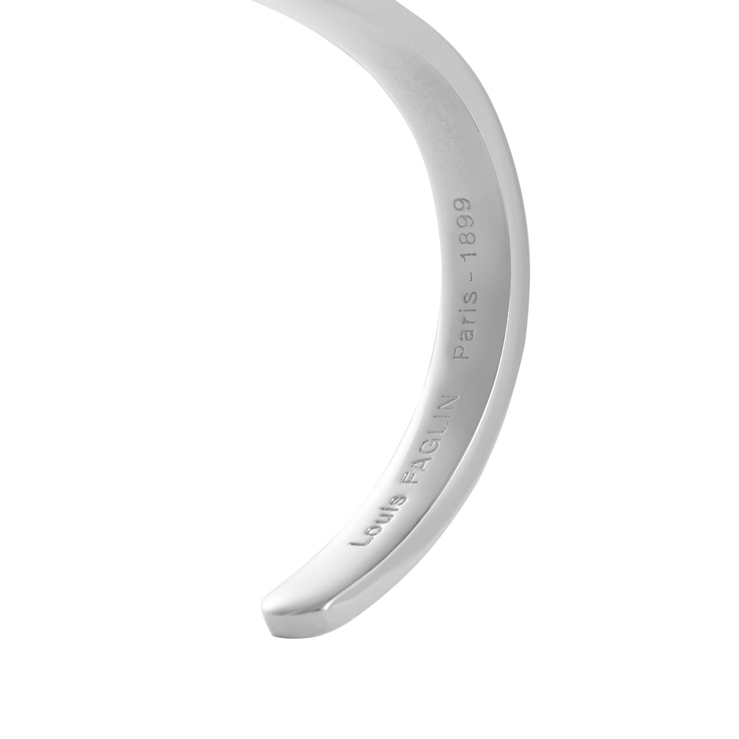 Grain D'Orge Bangle - Louis Faglin Paris Silver Small