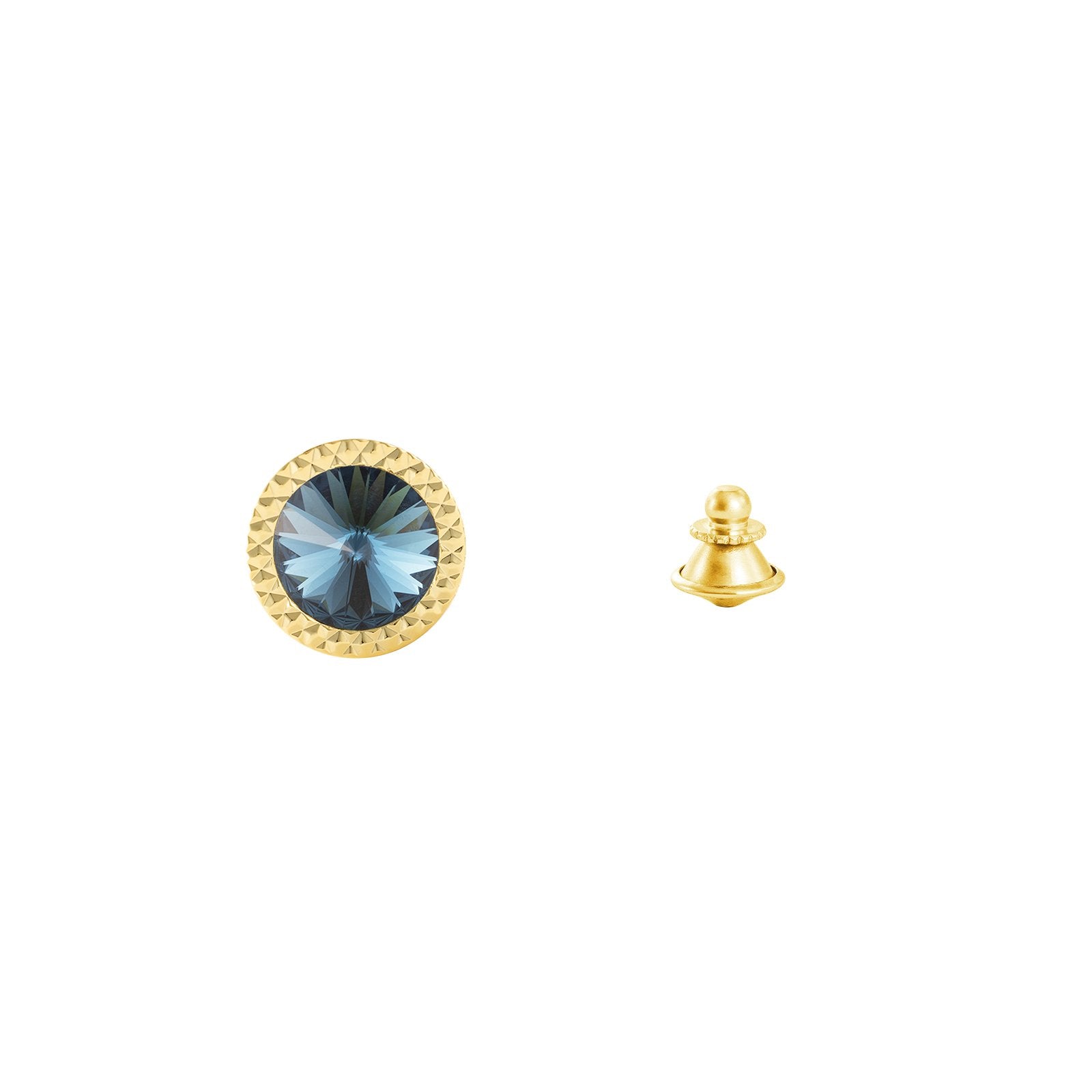 Helio Pin - Louis Faglin Paris Gold Navy