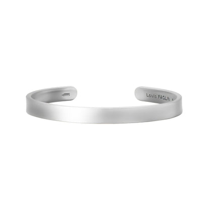 Lumiere Bangle - Louis Faglin Paris Silver Small