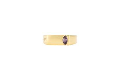 Marquise Ring - Louis Faglin Paris Gold Pink 6