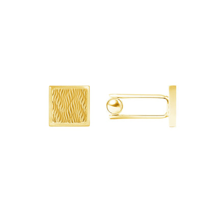 Moire Cufflinks - Louis Faglin Paris Silver