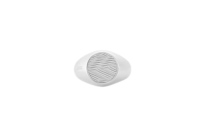 Moire Ring - Louis Faglin Paris Silver 6