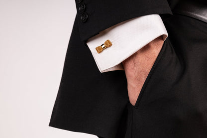 Papillon Cufflinks - Louis Faglin Paris Rose gold