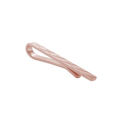 Plato Tie Bar - Louis Faglin Paris Rose gold Short