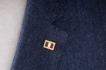 Tricolore Pin - Louis Faglin Paris Gold