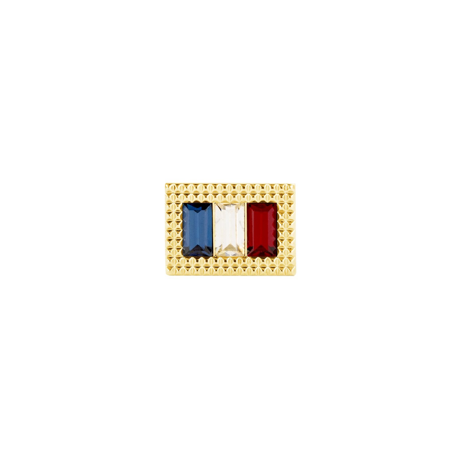 Tricolore Pin - Louis Faglin Paris Gold